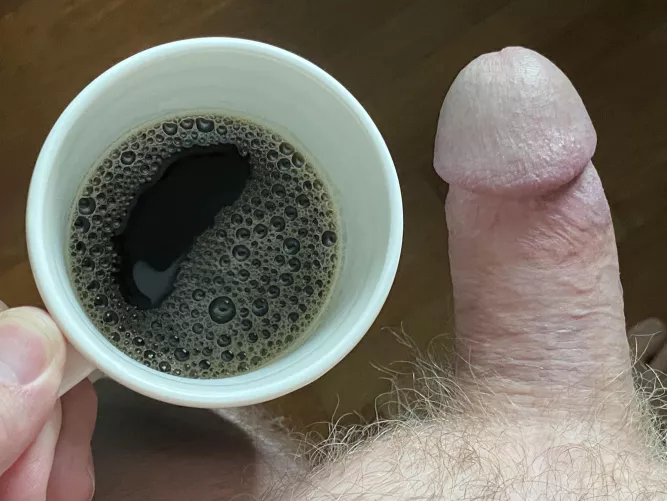 After a wine filled night, had to go straight black this morning…