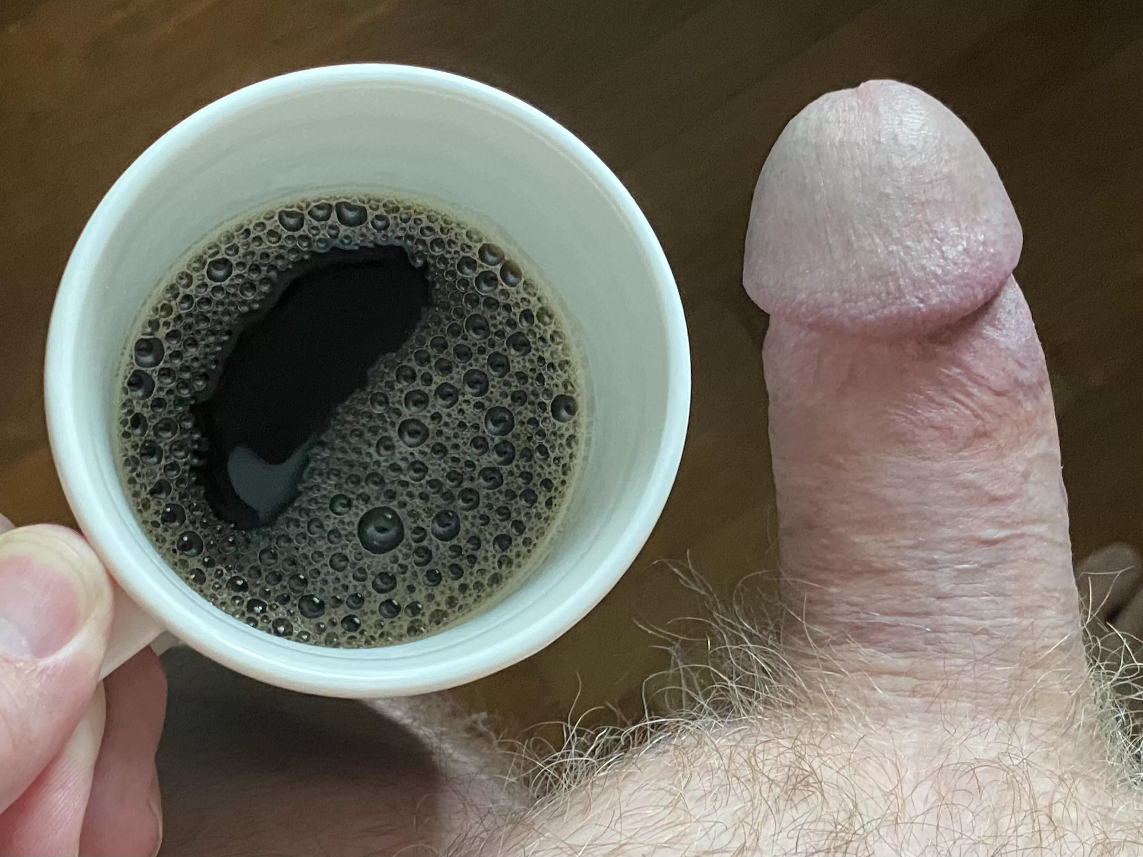 After a wine filled night, had to go straight black this morning…