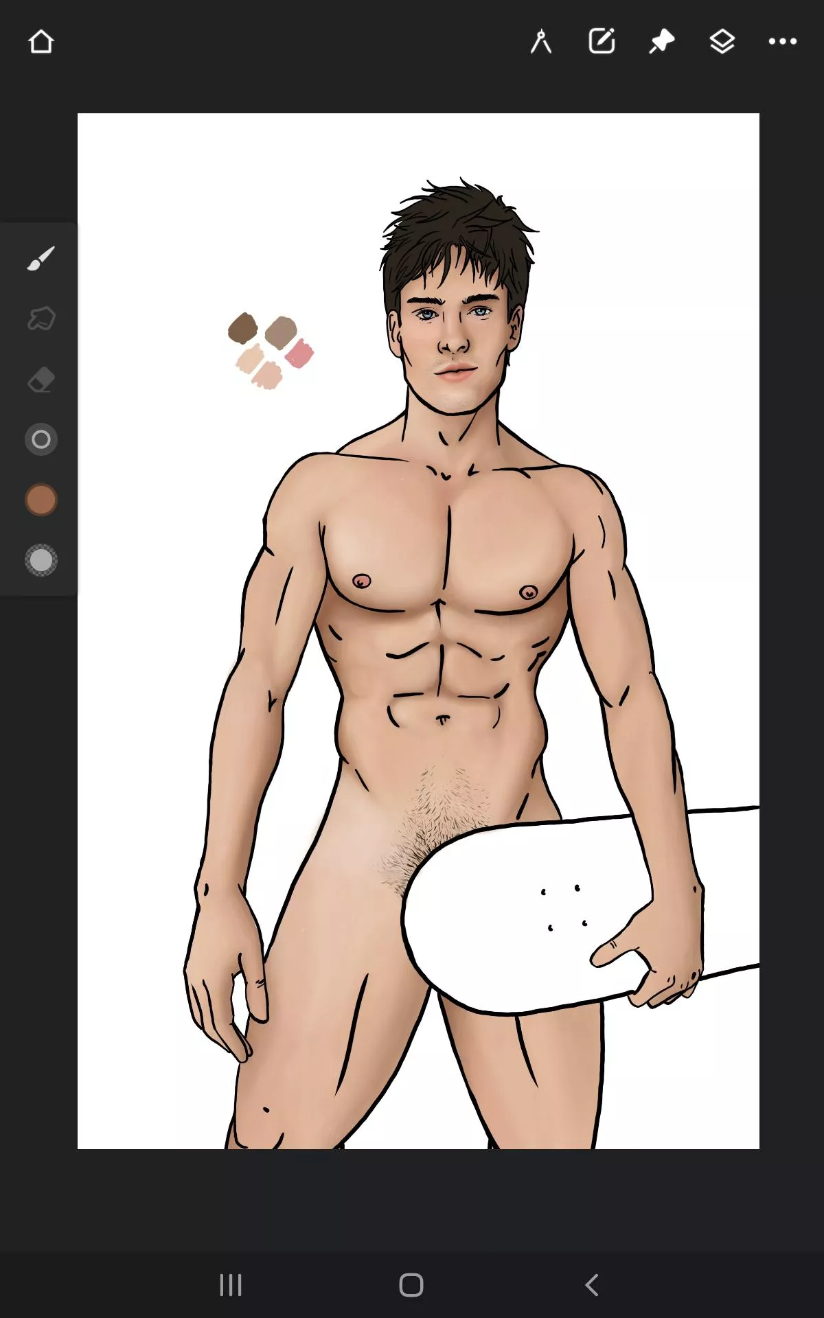 (Artist: Me) Treinamento de Cor e luz, quero muito fazer arte NSFW, mas não sei se estou pronto