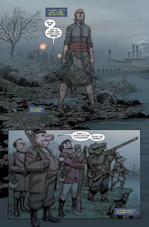 Carol Danvers chained