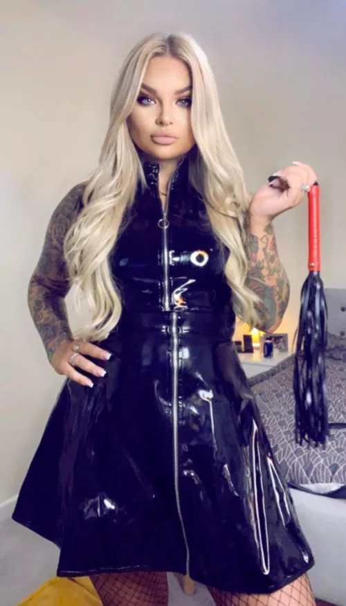 Get on your knees for Daddy, beg to please Me.