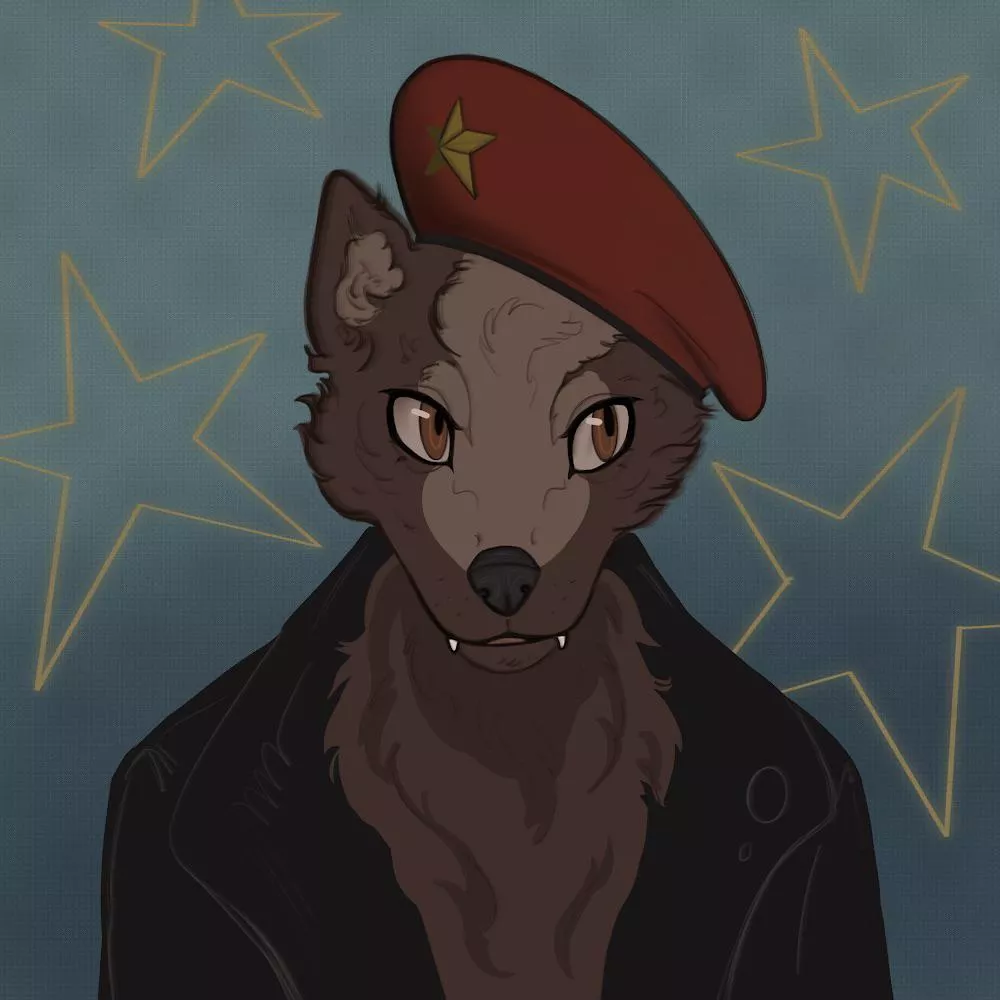 I had so much fun working on this bust comm for u/C0mrade_Ferret!