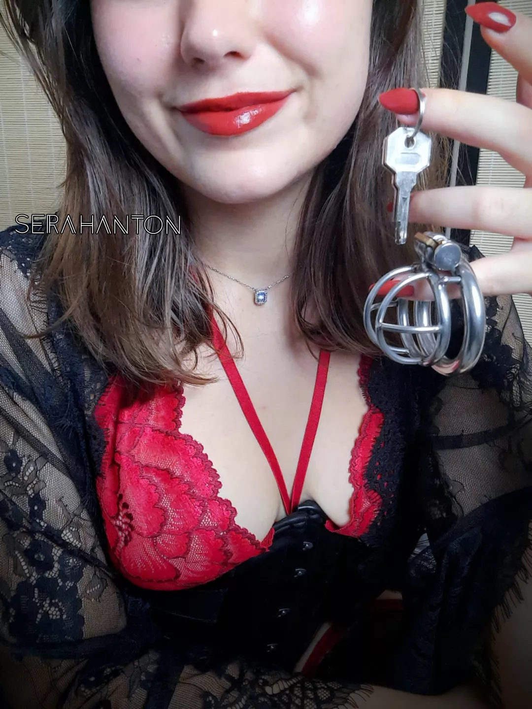 I like teasing my locked subs with vibrators until they make a nice big precummy mess 😈