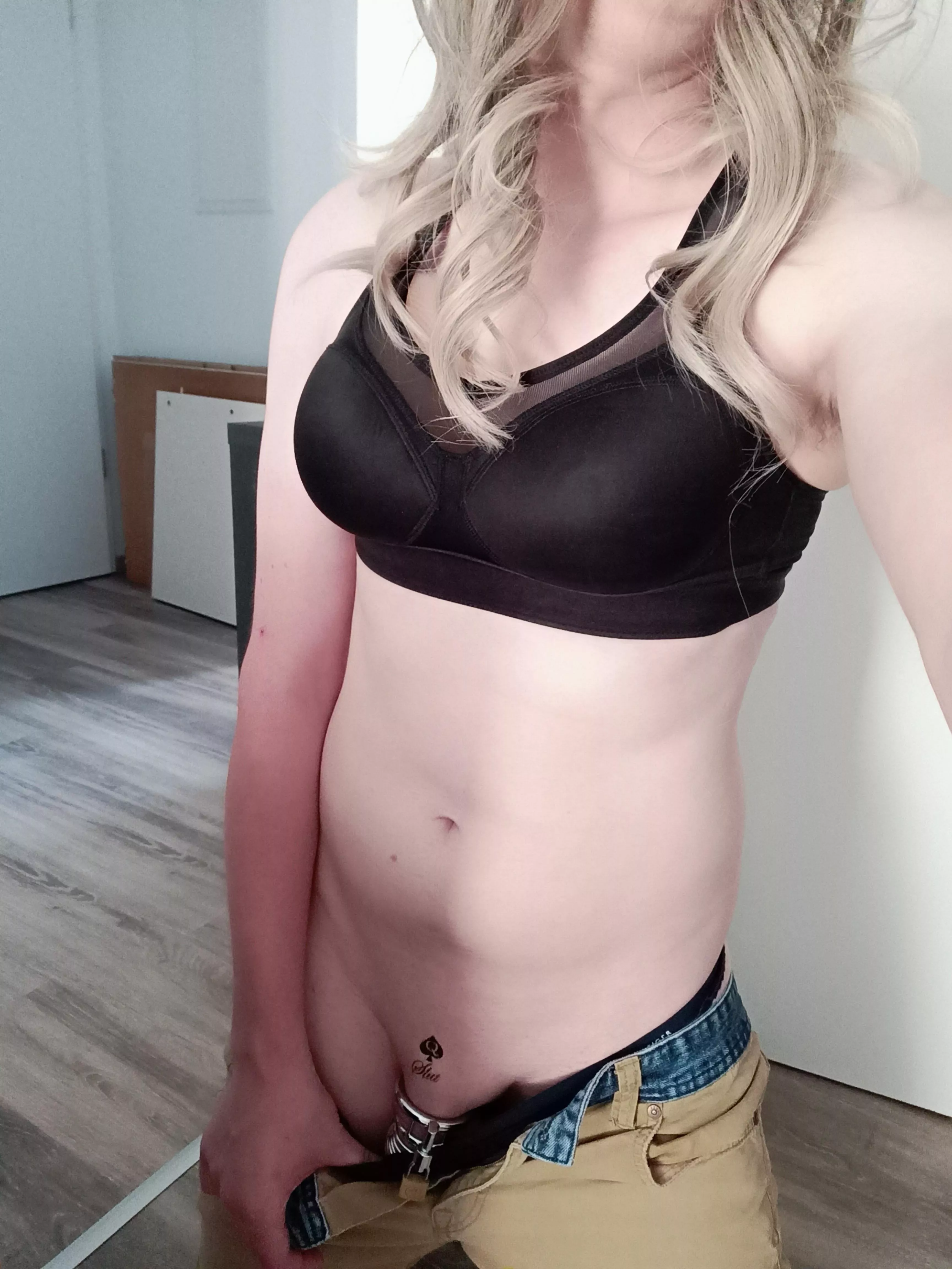 What would you do if i show my caged clit to you? 🙈🥺