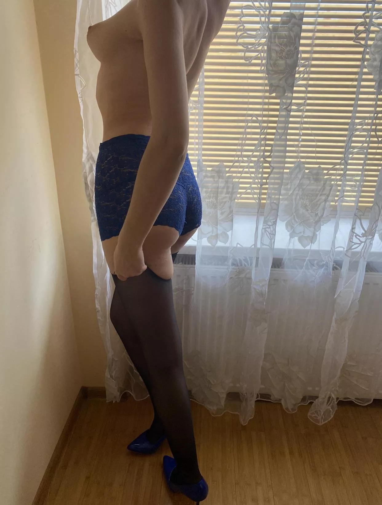 What would you do if you saw me through the window?