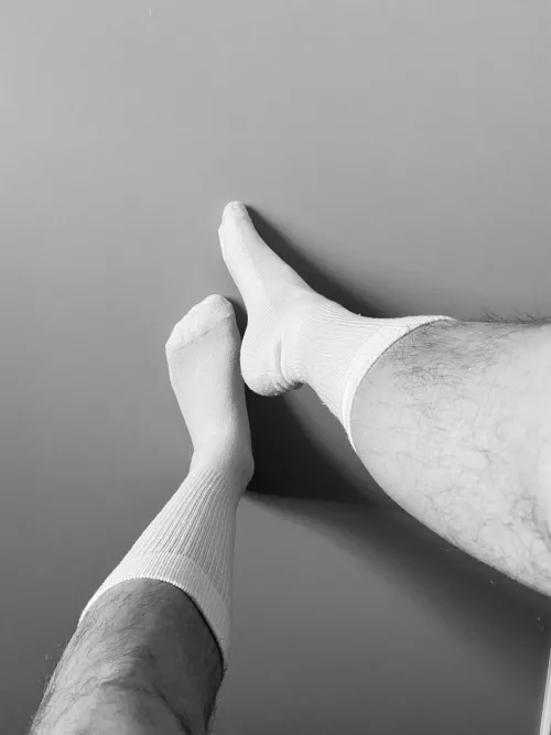 White socks 🤍