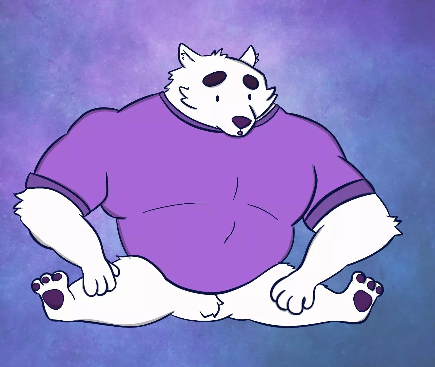 Big Wolf Boi (art by me bunniboi273 on twitter)