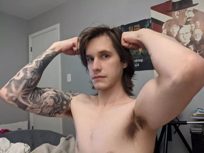 get in there real good, right before I shower