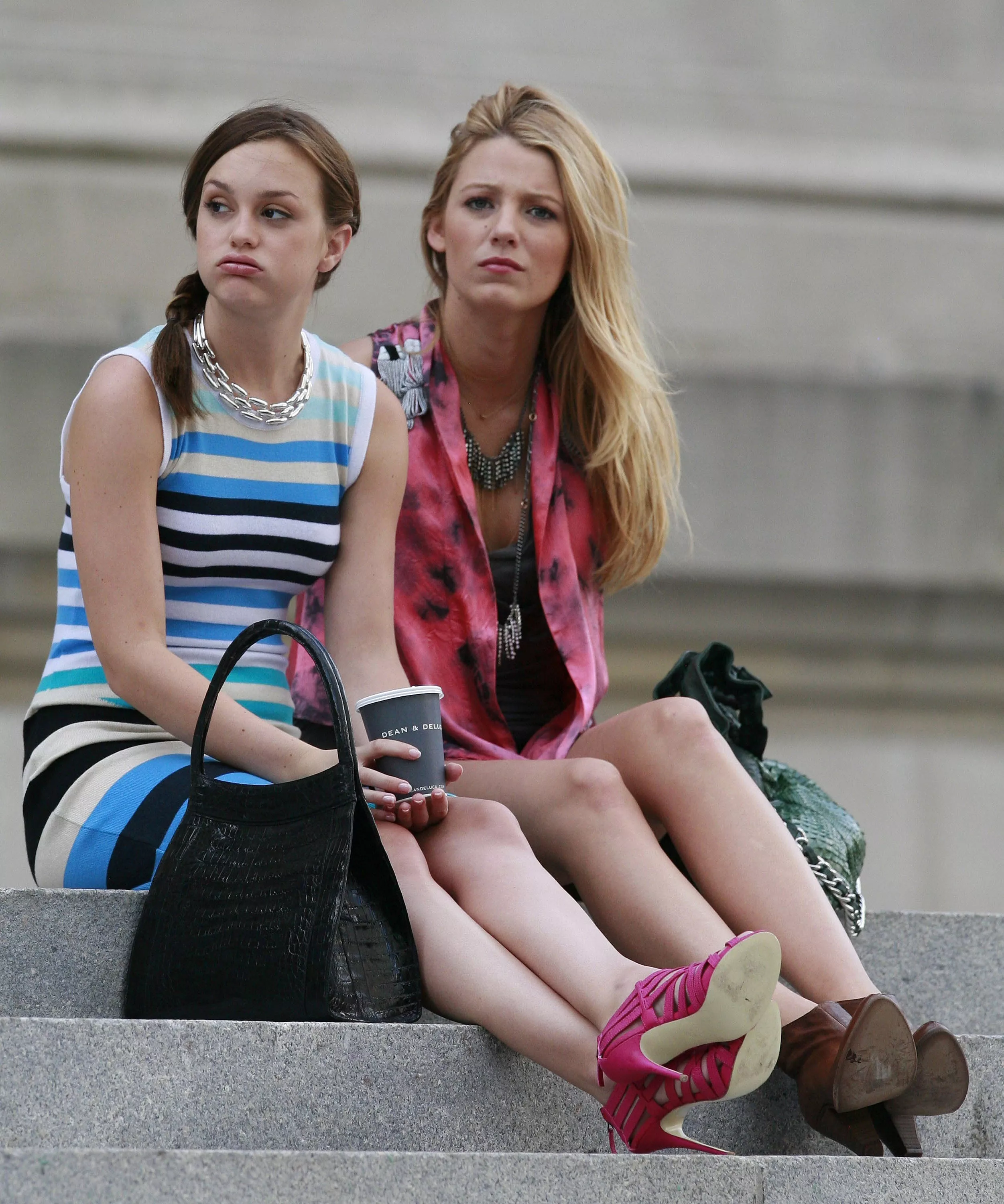 Leighton Meester and Blake Lively