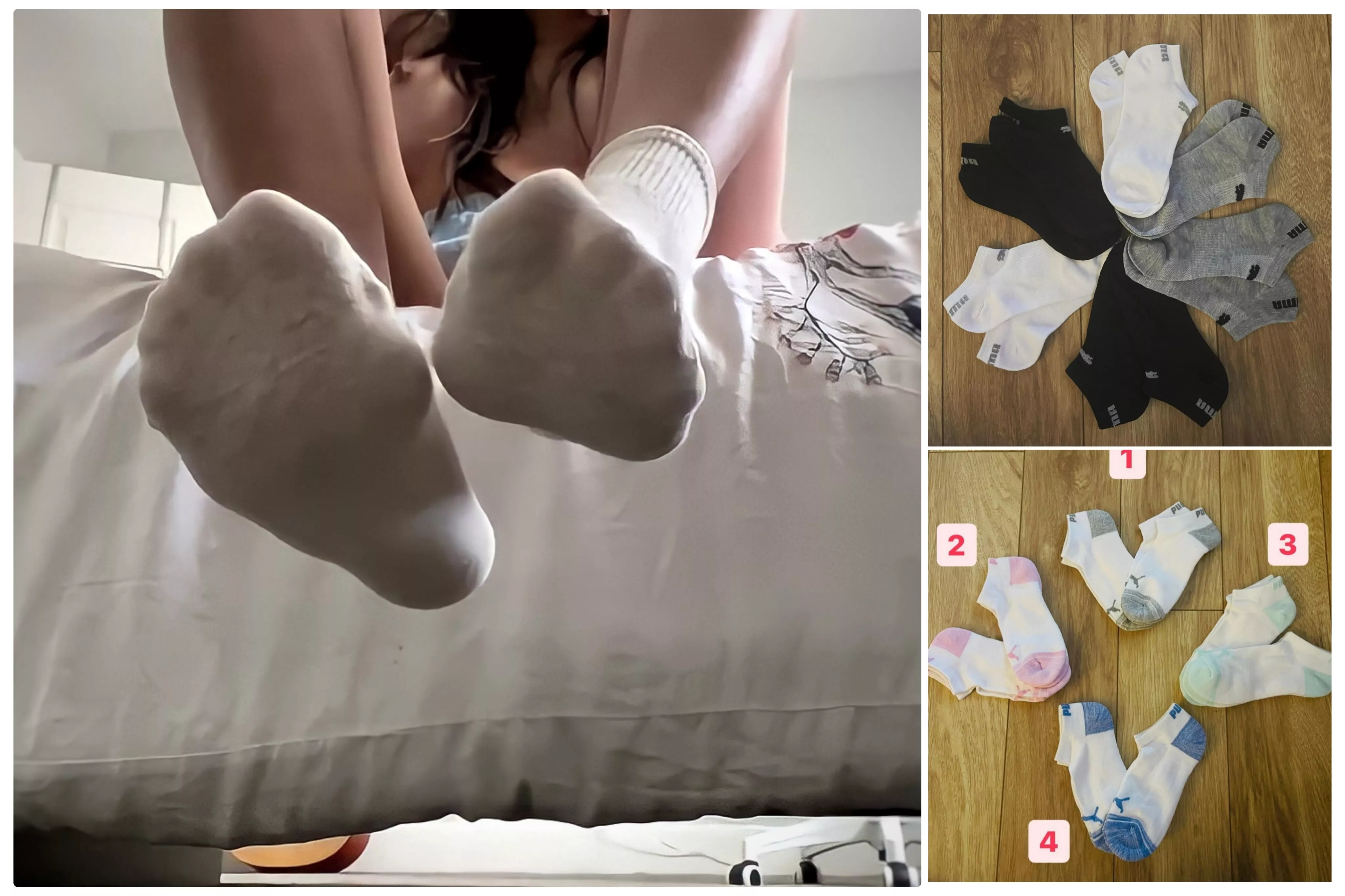 [Selling][US] Who want to take a sniff? DM me to see my drawer... Pick a pair, and I’ll wear them for you 💜