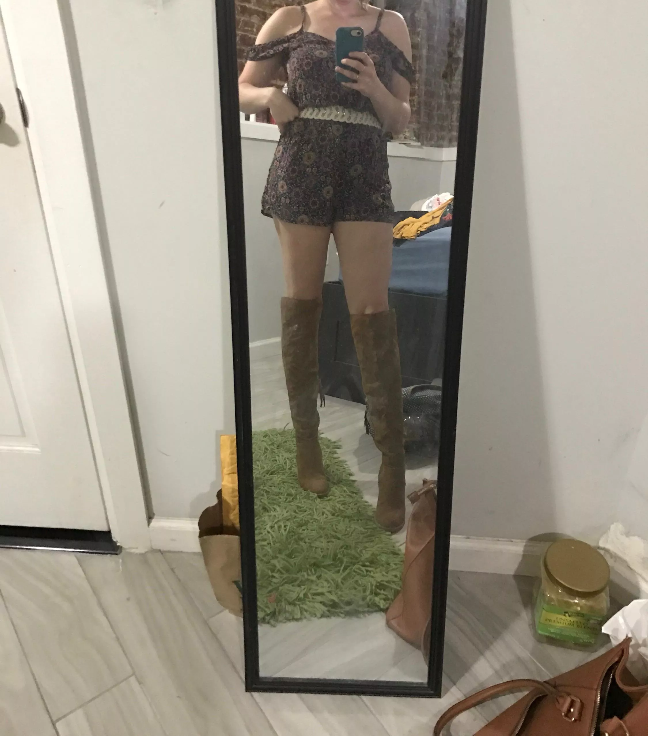 She said she needs bigger rougher men than me