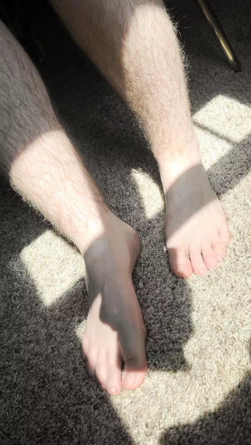 transboy feet after work, could really use a massage
