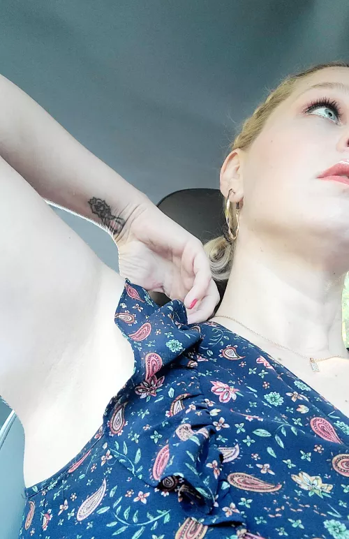 Waiting in line at Starbucks. I figured you deserved a treat too.