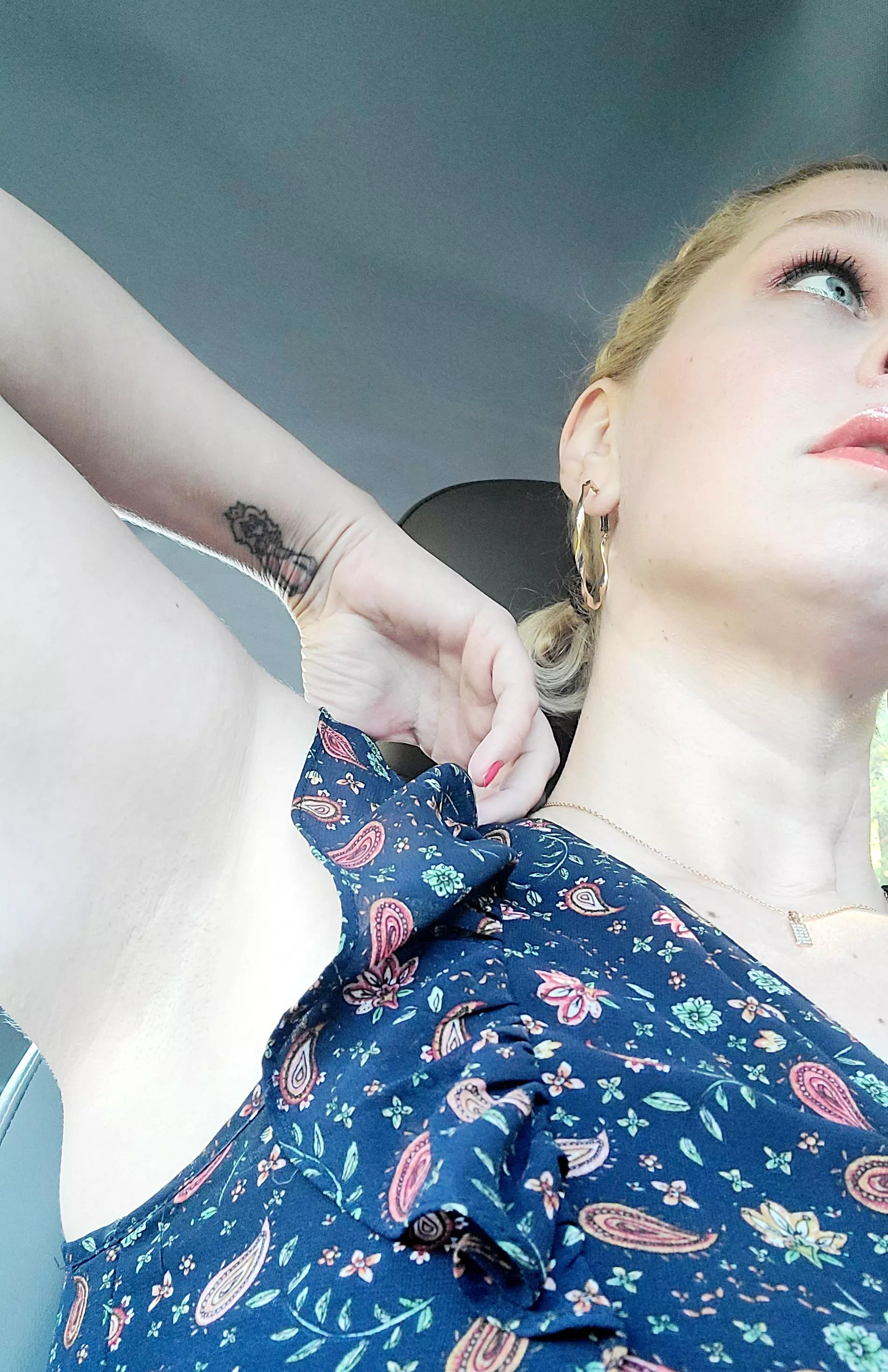 Waiting in line at Starbucks. I figured you deserved a treat too.