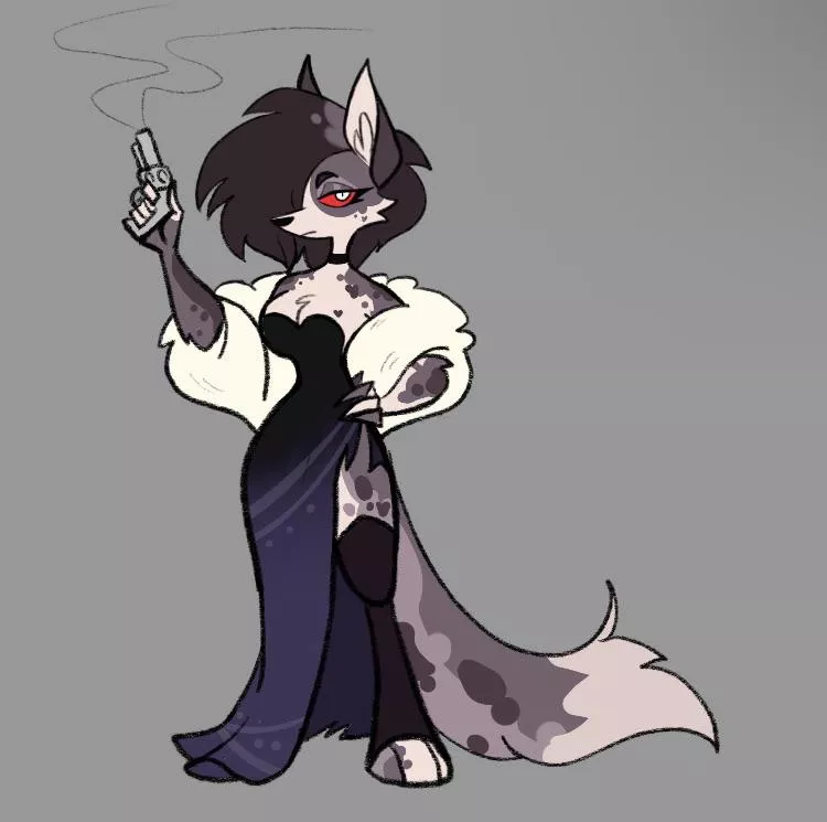 Absolutely in love with this gal ❤️😭 (art by:dramokin on twitter!)