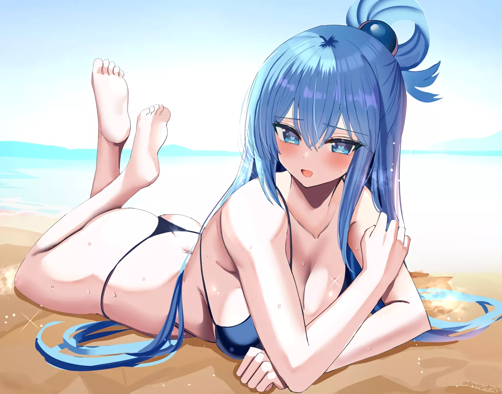 Aqua beauteous sweet vacation desu (adamant369) [Konosuba]