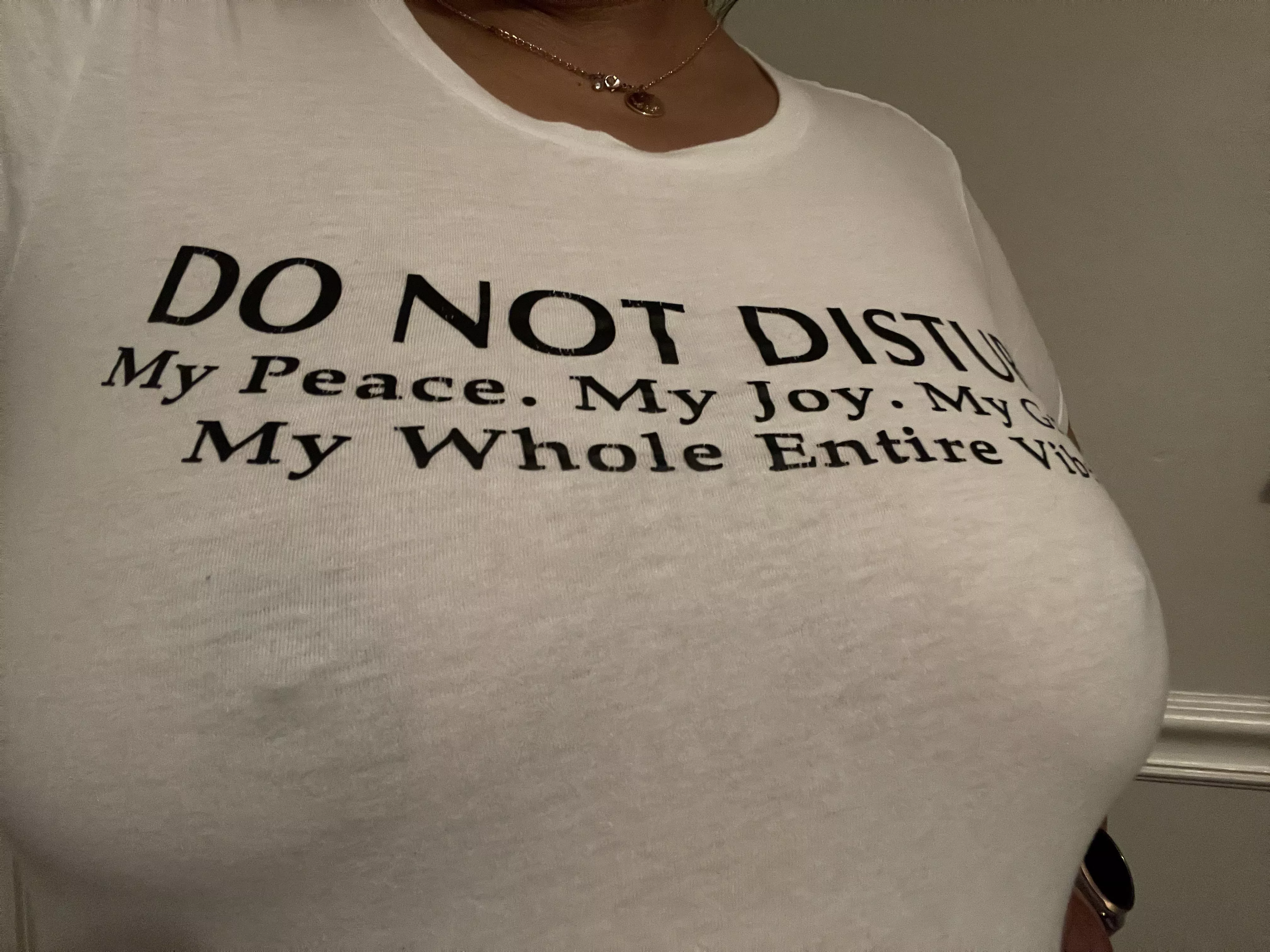 Do not disturb my Wednesday morning vibe 😉