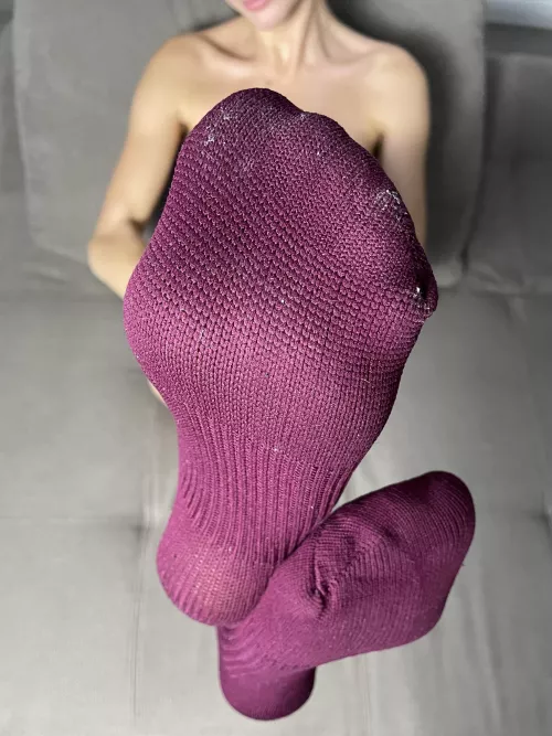 [female]My socks in your face😈