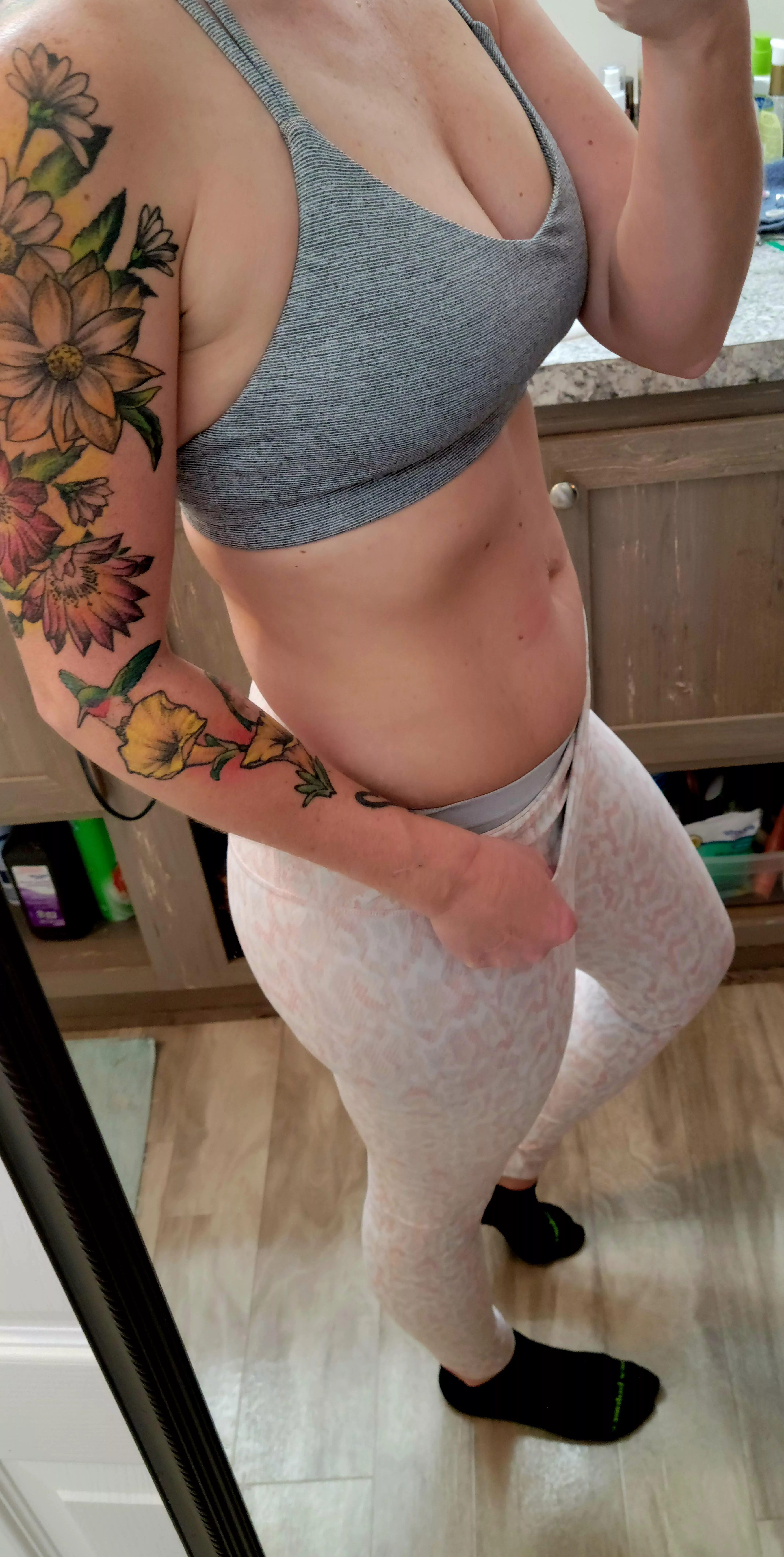 First time back at the gym in two weeks. Felt good getting back!