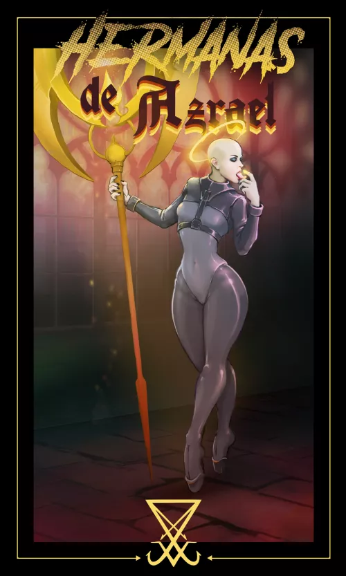 I think the usual habit of Azrael's sister. Thought you guys might like it !(FeuroArt)[Original]