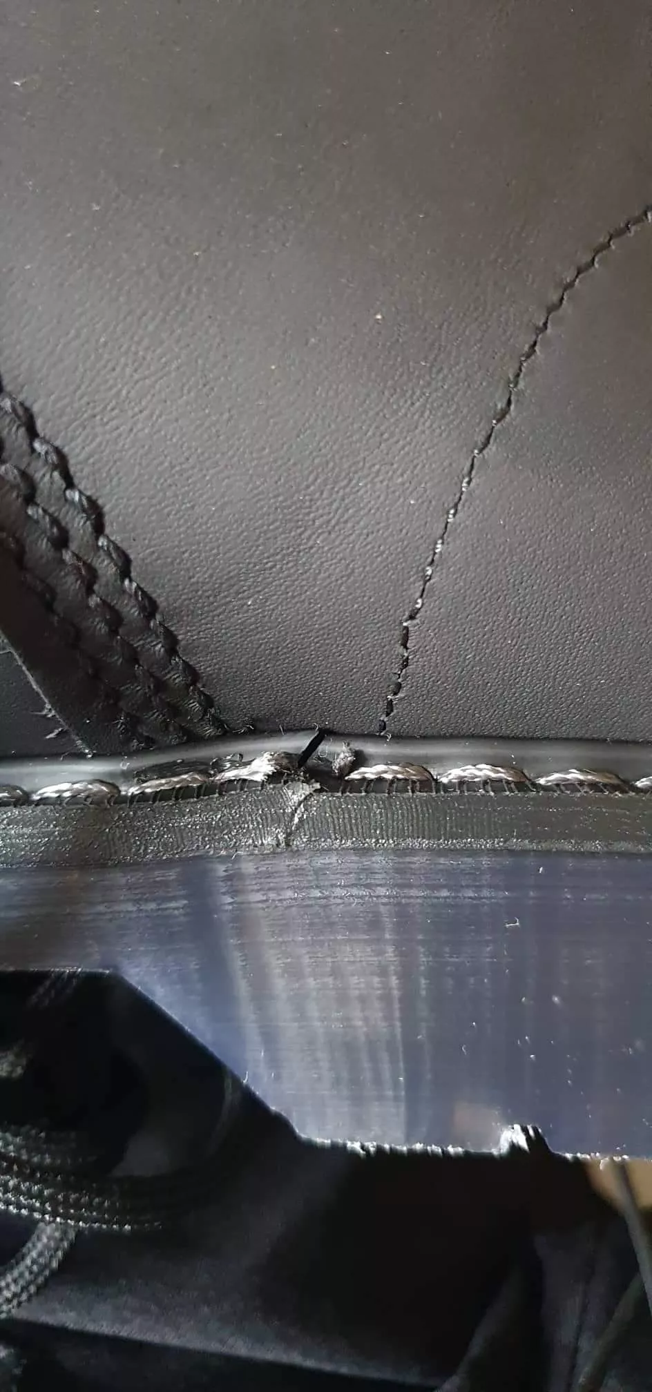 My friend just got these solovairs online. Just wondering if this is normal or should get a replacement