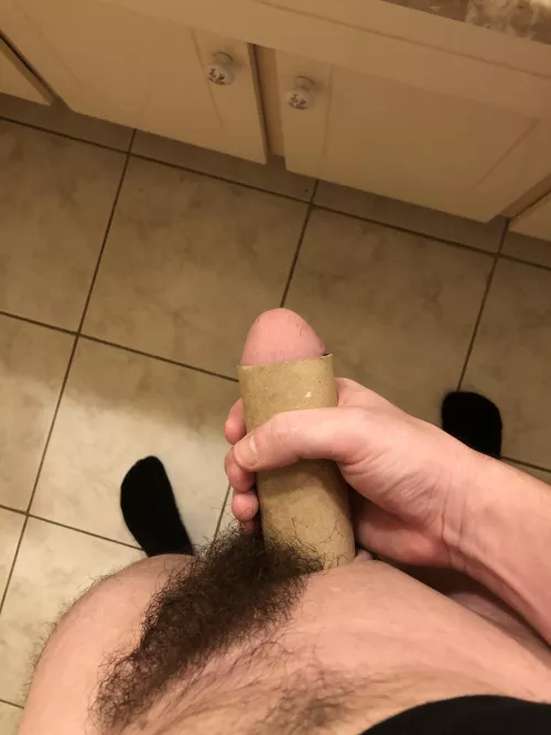 Seein the head barely pop out the top makes me laugh