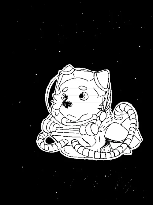 Space Wuff [Art by me]