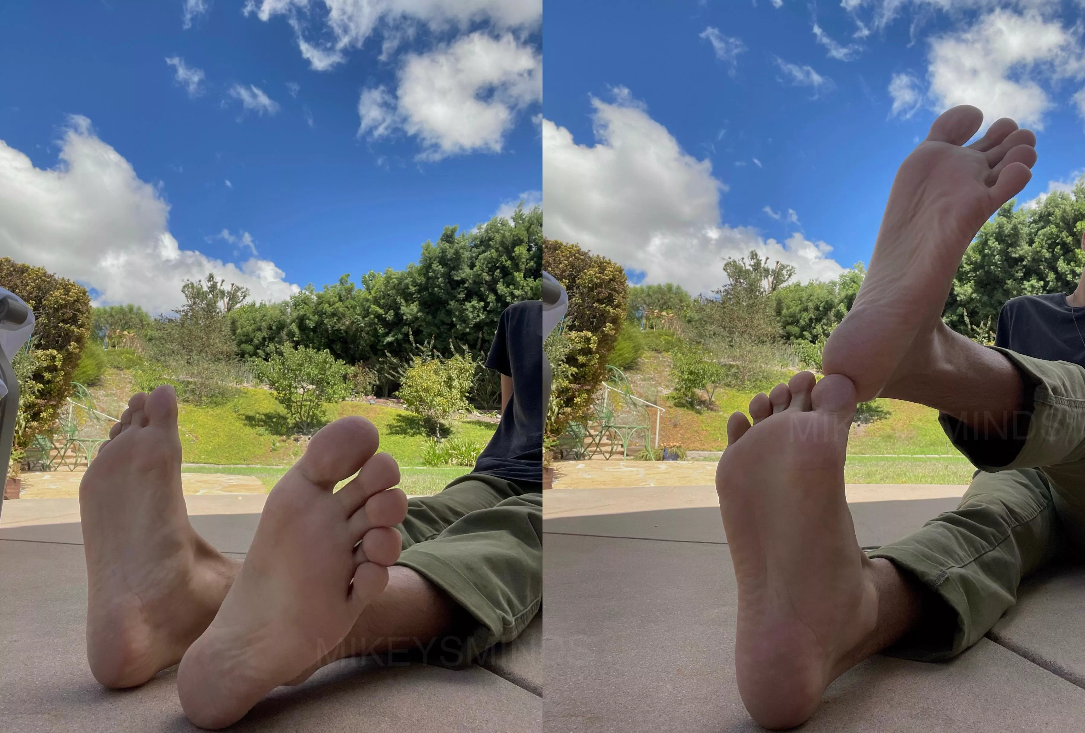 The sky looks so cute with clouds! ☁️☁️