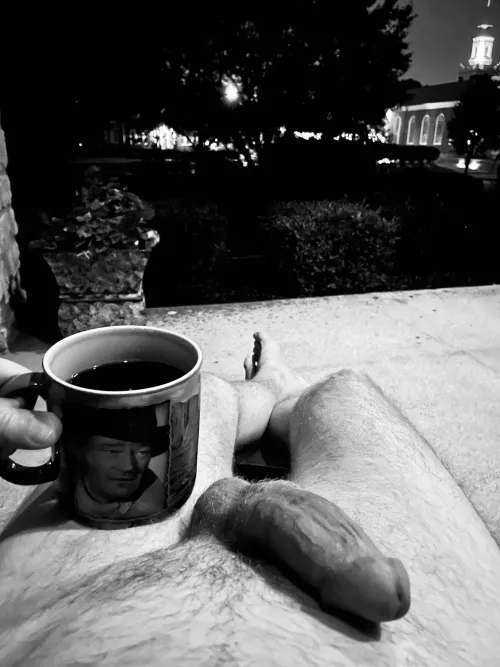 watching and listening to the storm roll in