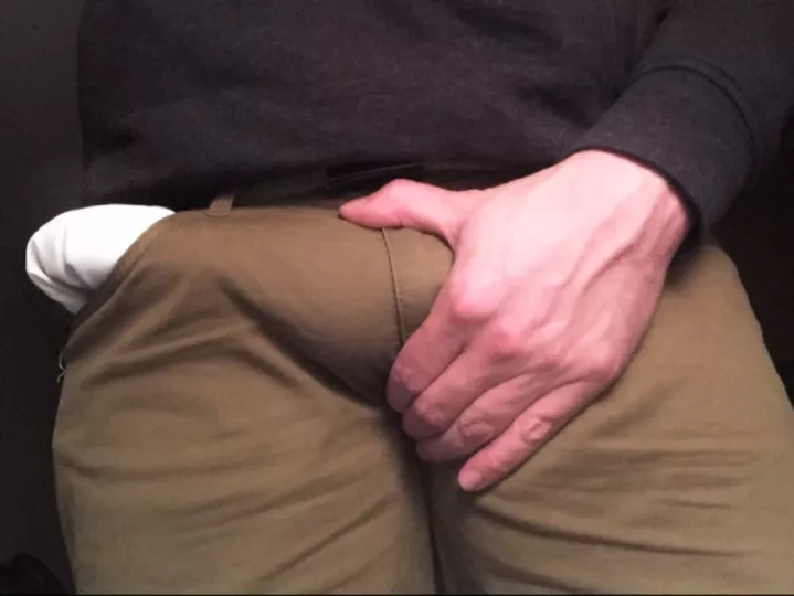 What would you do if you saw the guy seated next to you on the flight like this while he sleeps?