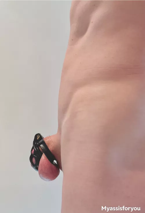 A reminder how tiny Hubby looks from the side. I think this could be his new Lock Screen pic.