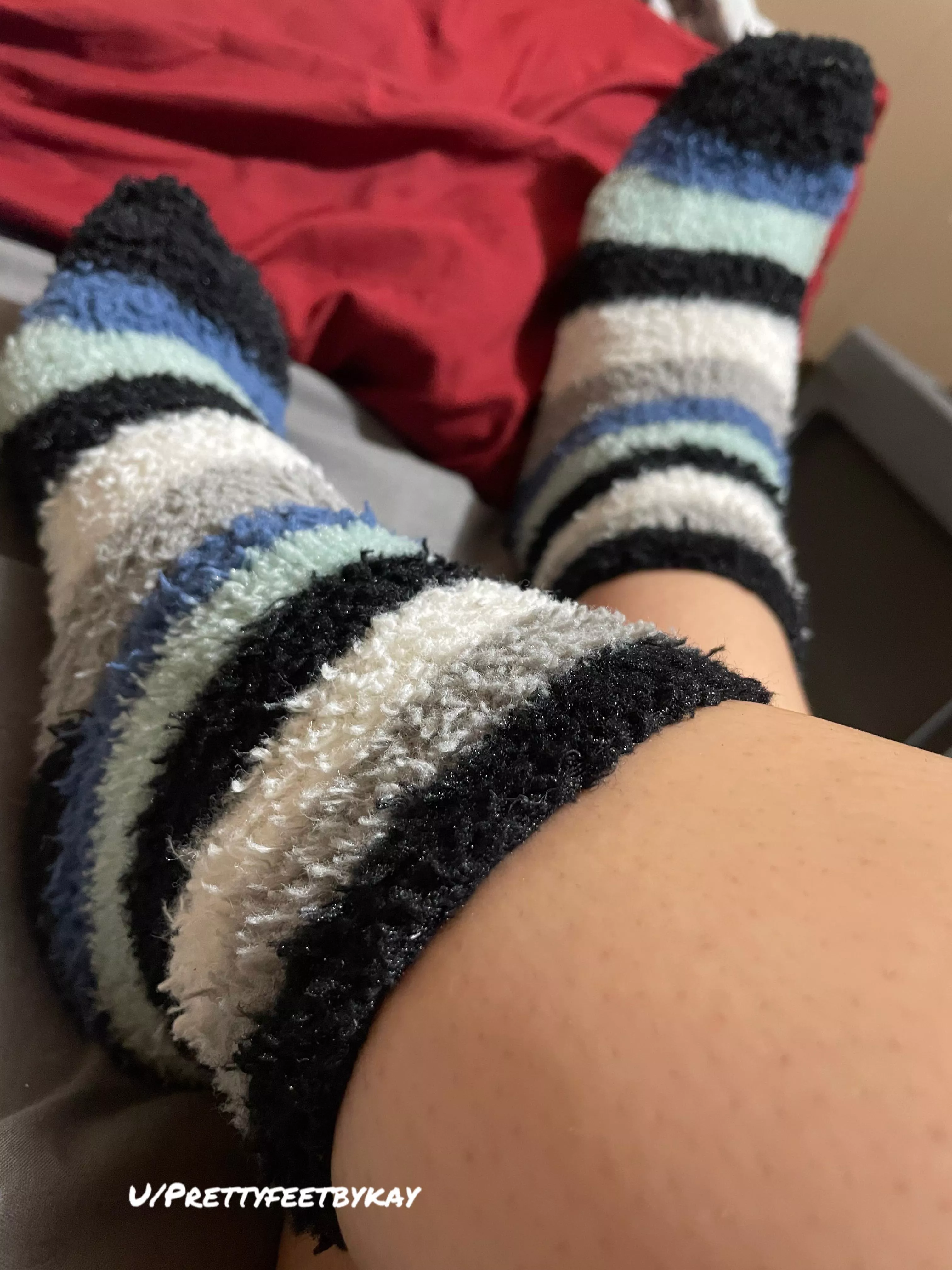 Fuzzy socks☺️