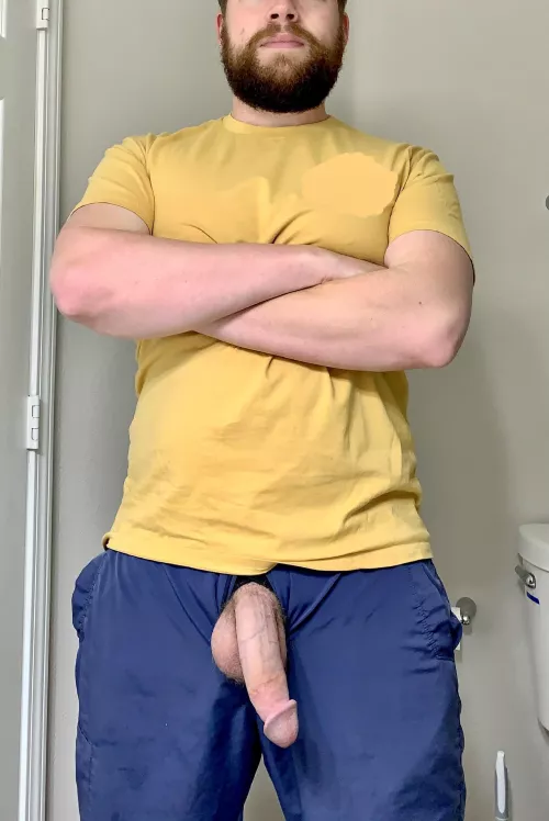 Having to cover my cock up most of the day is a shame.