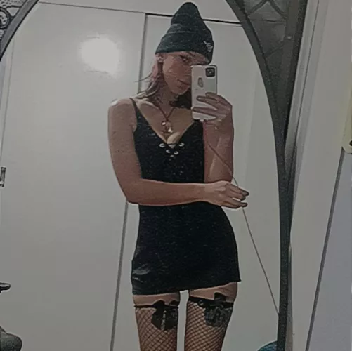 I made a cute little dress for you to rail me in 🫶