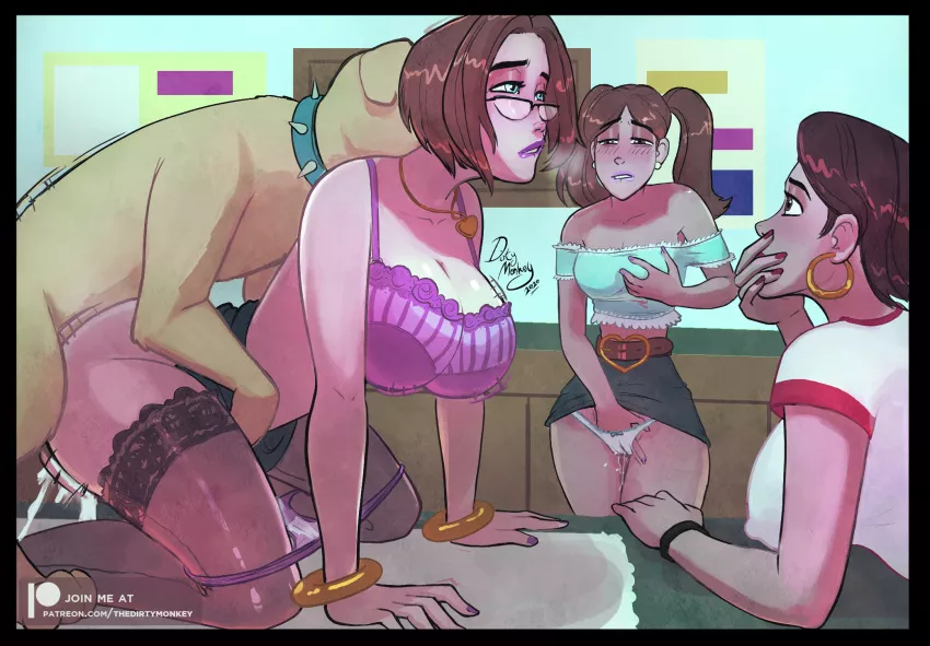Interesting sleepover party (TheDirtymonkey)