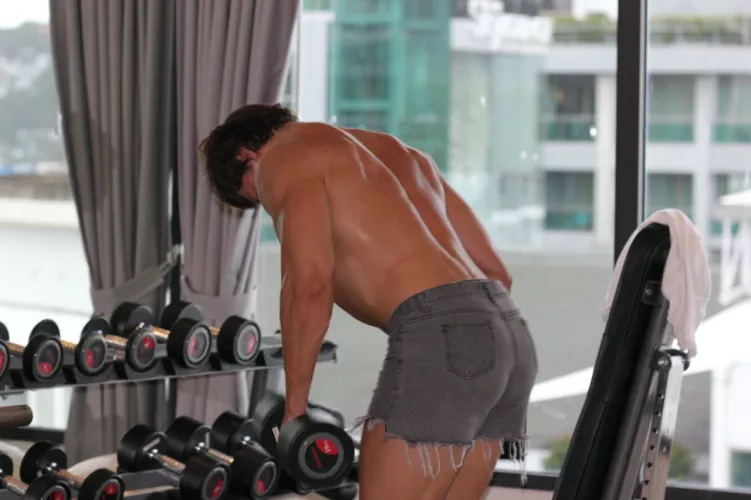 It's my passion to work on my body.