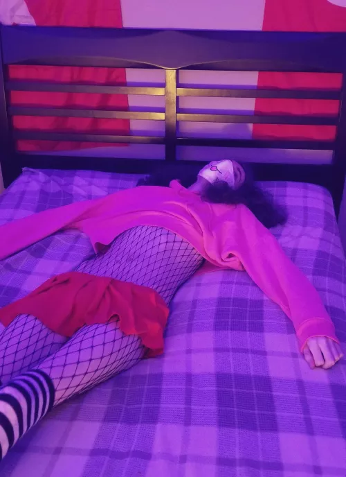 lazy femboy doesn't want to leave bed, send help