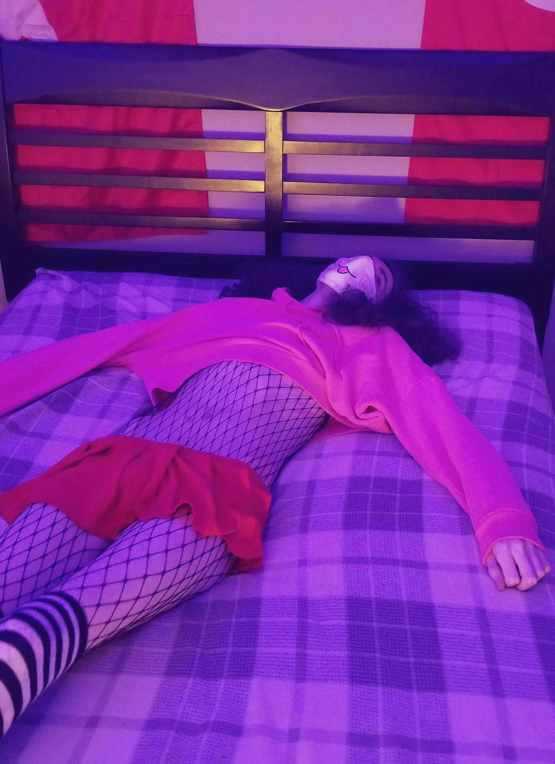 lazy femboy doesn't want to leave bed, send help