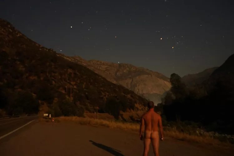 Outside a National Park