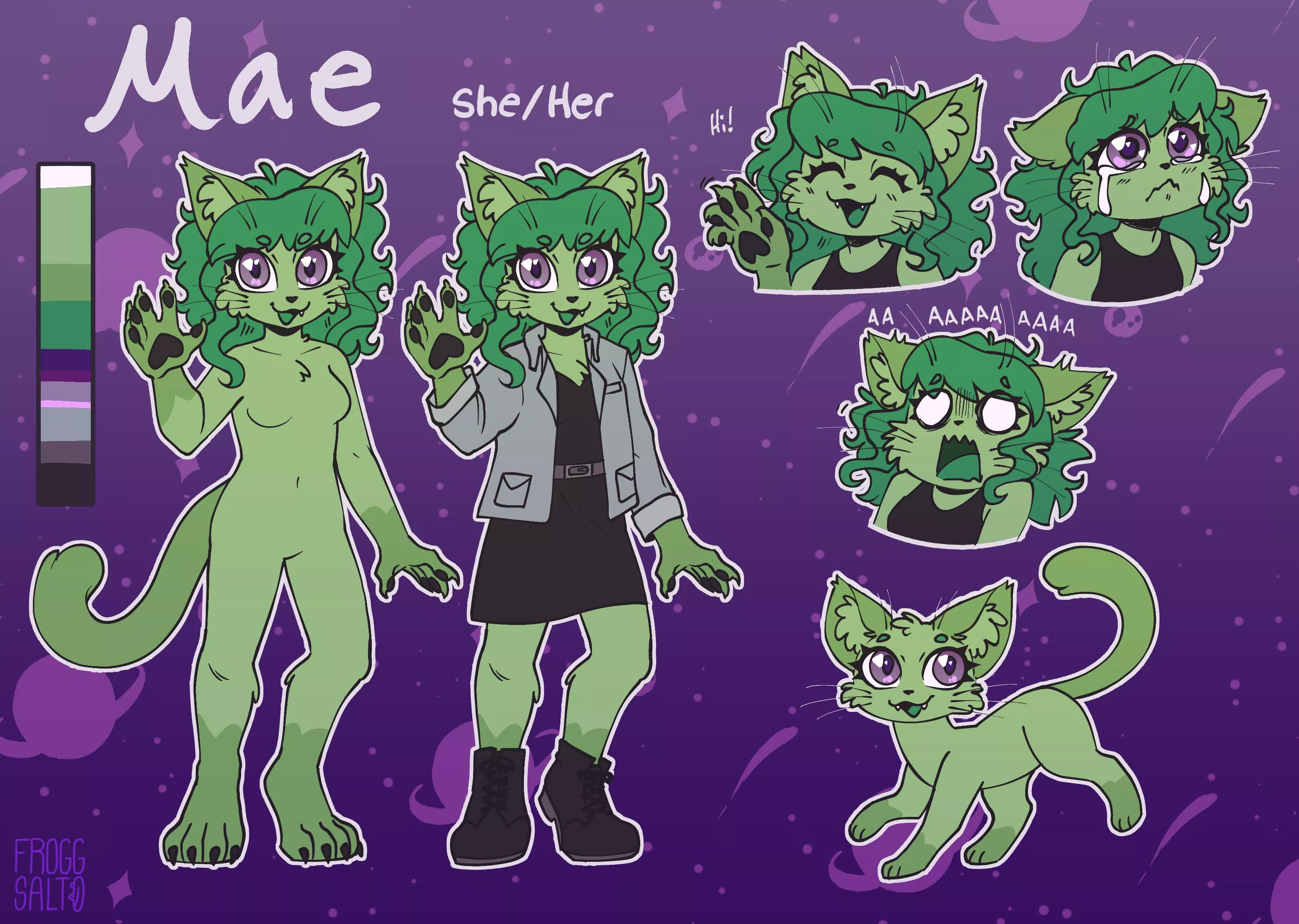 Ref Sheet Comm for Mae