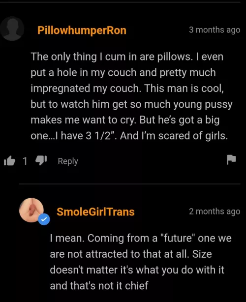 Ron the couch impregnater