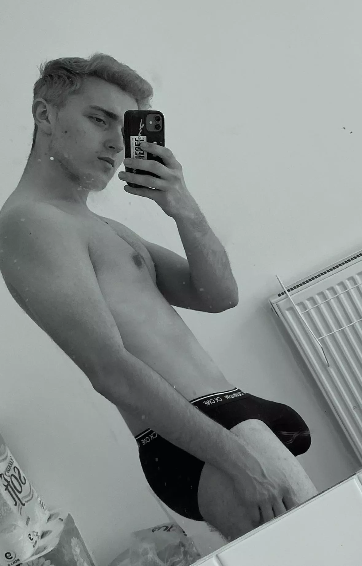 Side Profile Bulge in my Calvin’s. Do I look big enough for you?