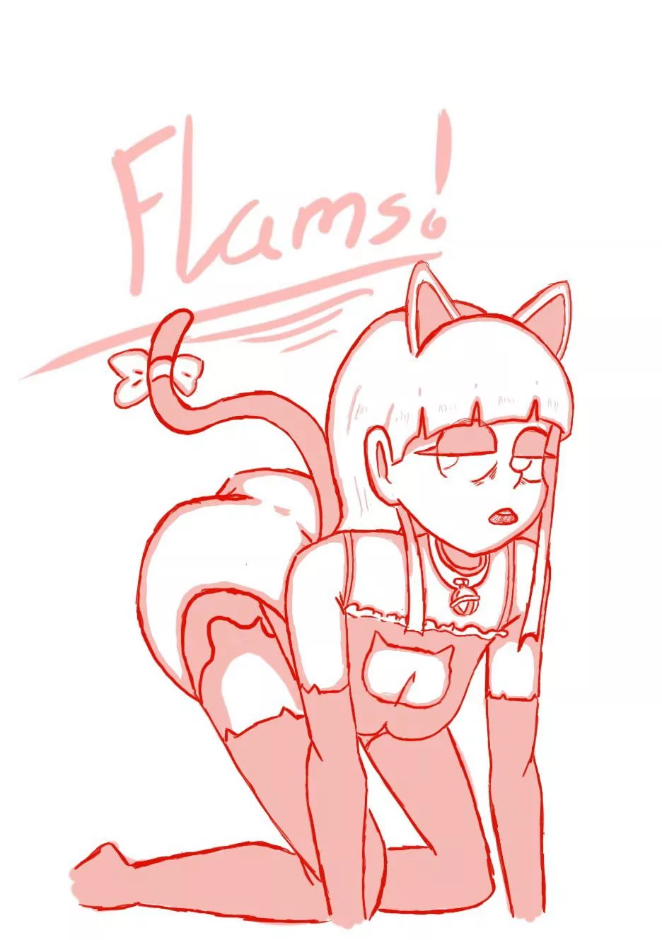 This is an example of my art less lewd than the others. Relates to my previous post kind of definitely not just trying to expand my following