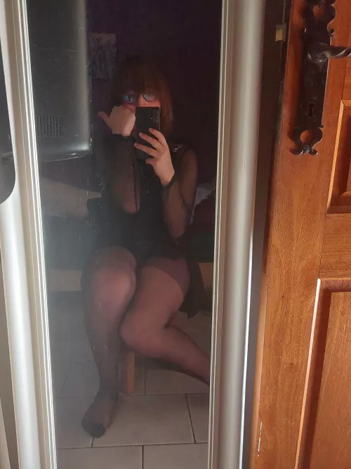 Transparent clothes feel so comfy