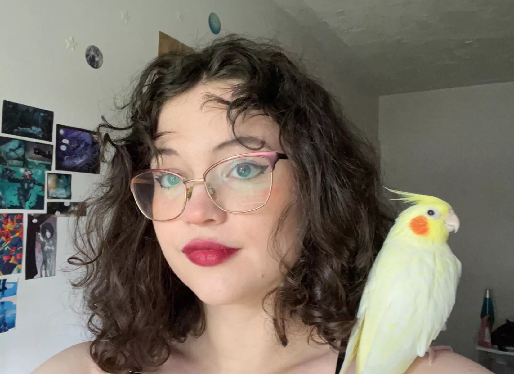 We can go on a date but only if my bird can come
