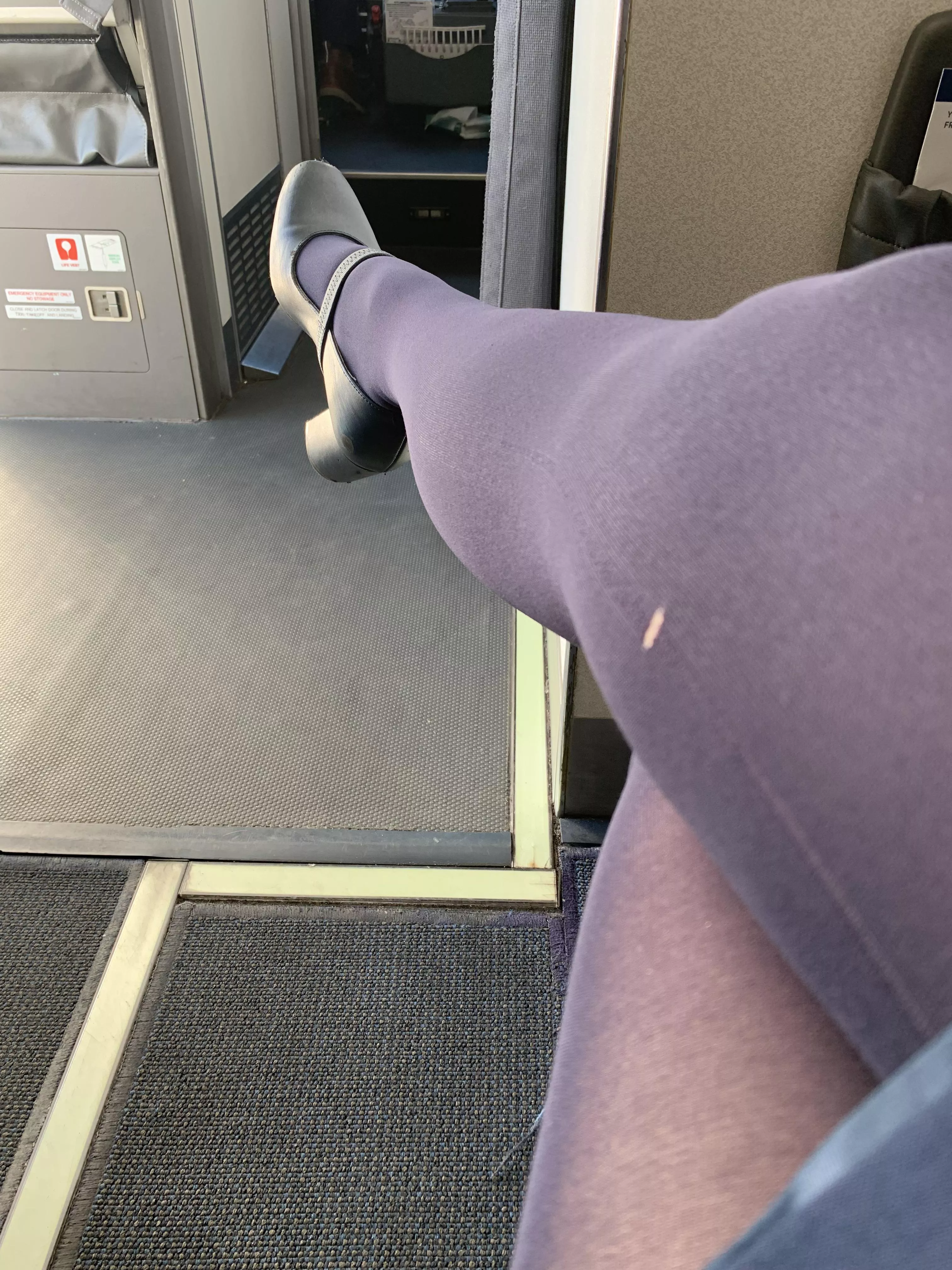 When you have a hole in your tights 😪