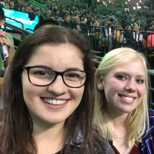 Which girl handles your balls after the game? [2]