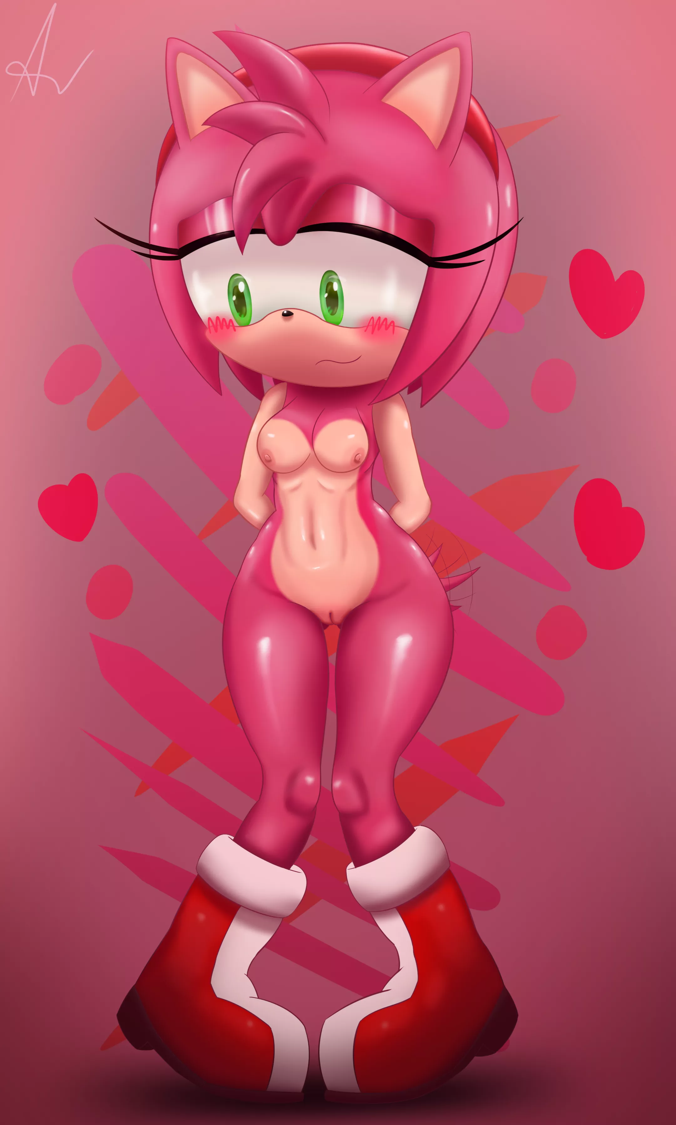 Amy Rose [F] (Art by me)