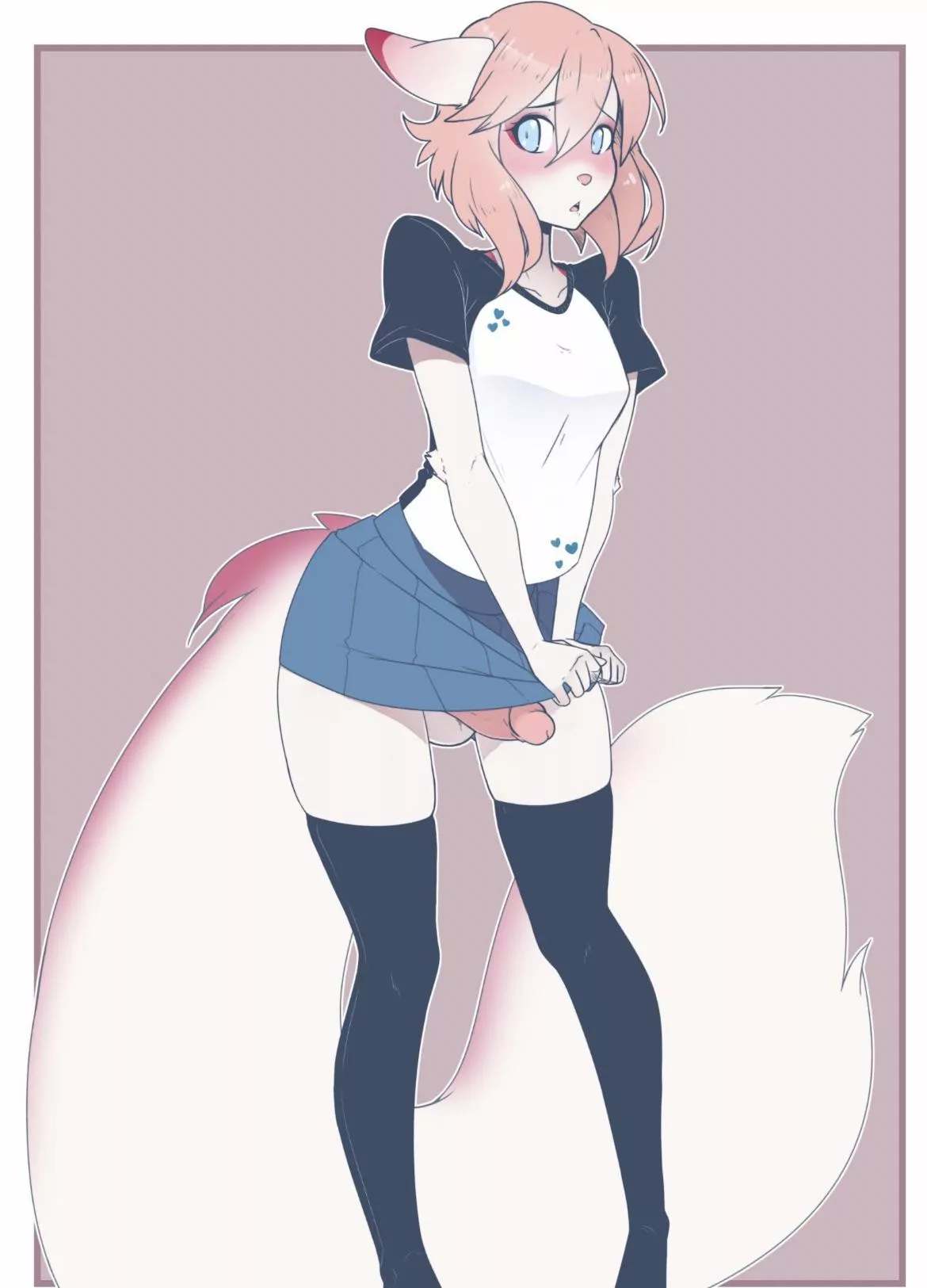 D—d-do you think I’m cute even though you know my secret???👉🏻👈🏻