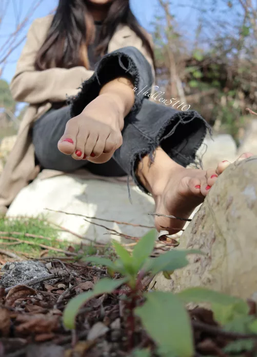 I'm feeling in connection with nature